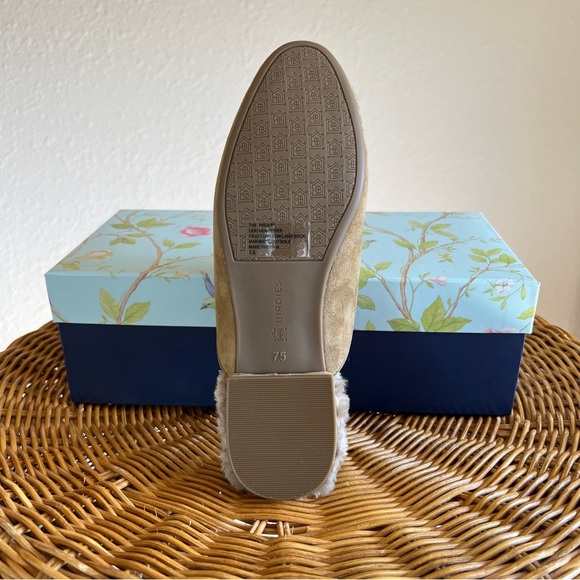 Birdie’s The Phoebe Caramel Faux Fur slipper NIB - Picture 3 of 3